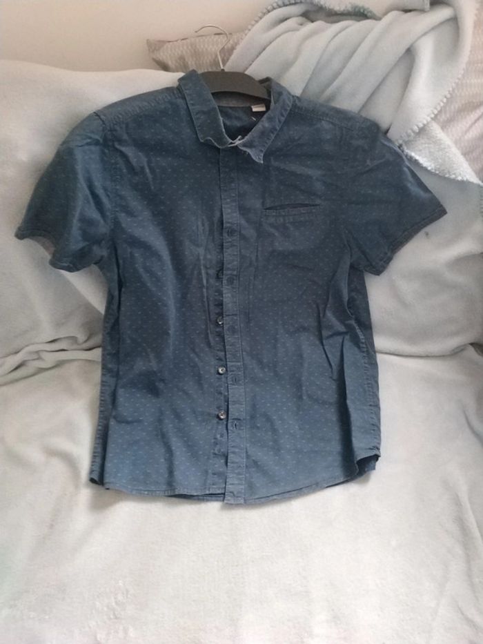 Chemisette bleue 14 ans