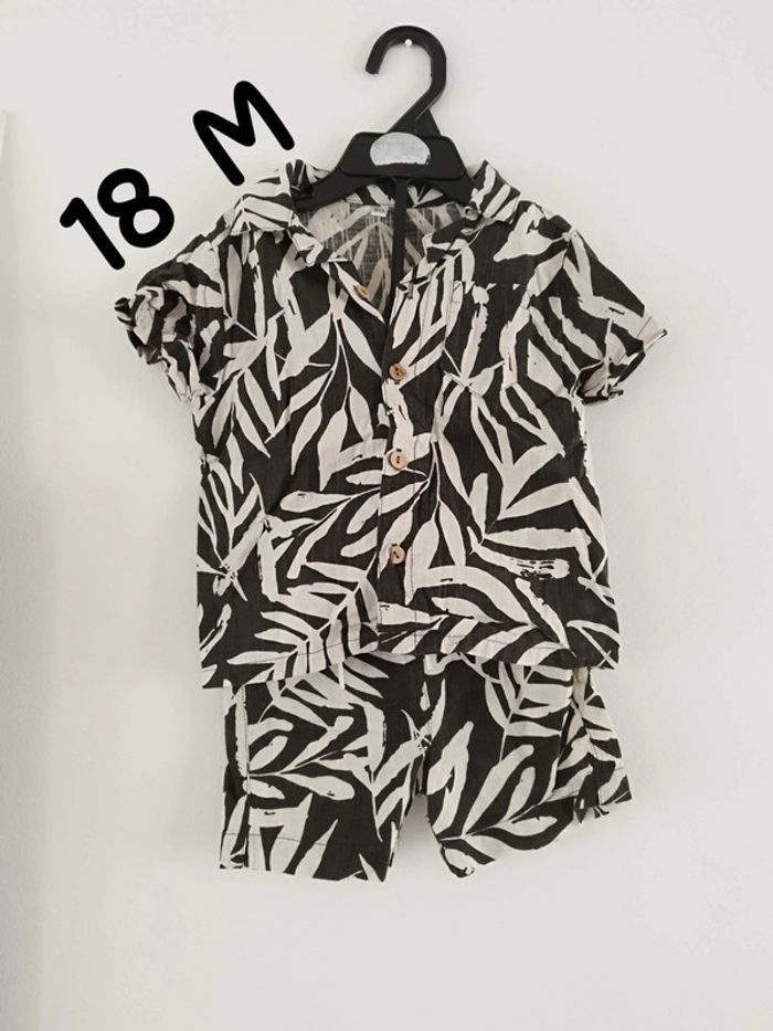 Magnifique ensemble chemise short - photo numéro 2