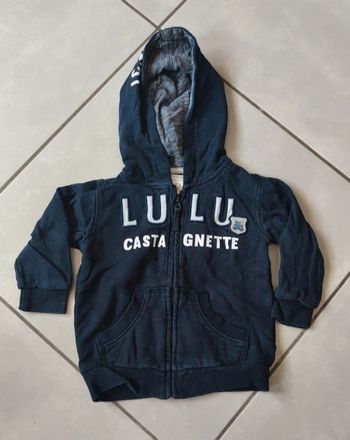 Veste lulu castagnette taille 12 mois