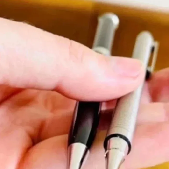 Lot deux stylos neuf en métal fin et Raffiné - photo numéro 3