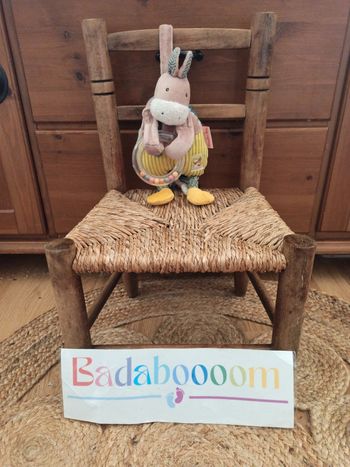 peluche hochet âne moulin roty