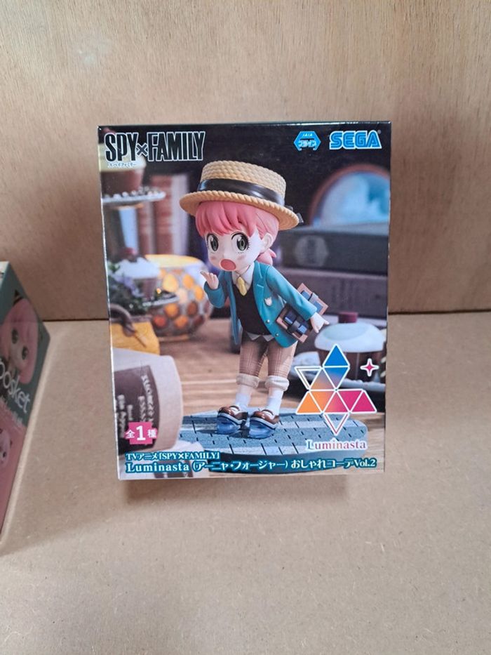 Anya Forger figurine manga spy x family sega