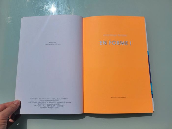 Livre 🏈 En Forme! 🏒 Anne-Margot Ramstein - photo numéro 4