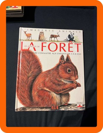 Livre pour enfants la grande imagerie fleurus les animaux de la forêt
