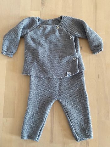 Ensemble en laine pantalon + brassière