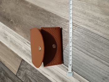 Porte monnaie marron