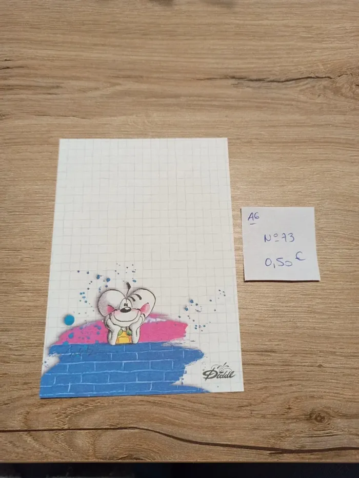 Feuille Diddl A6 73 0,50€