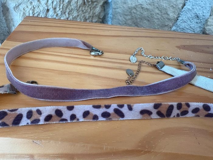 Lot de deux tour de cou choker