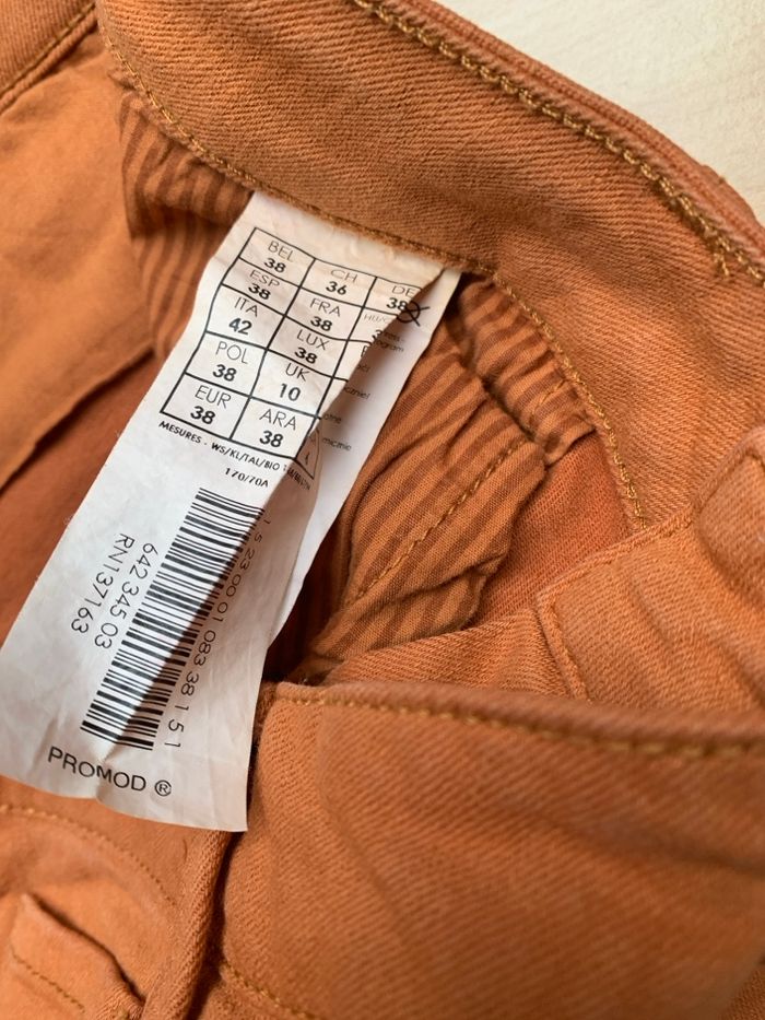 Jean Promod, couleur moutarde - photo numéro 3