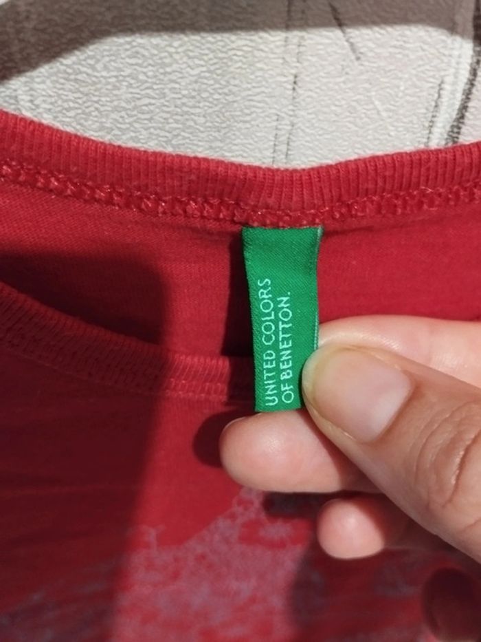 T-shirt benetton - photo numéro 3