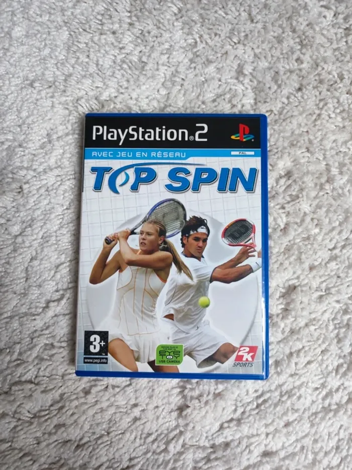Jeu PS2 Top Spin
