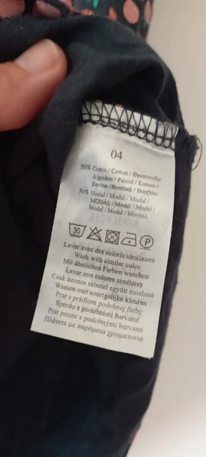 Tee shirt femme taille 04/46 C'est beau la vie - photo numéro 3