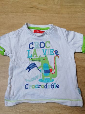Tee shirt tissaia 12mois