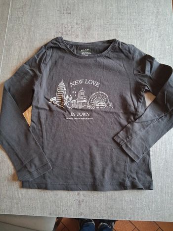 T-shirt manches longues 6ans kiabi