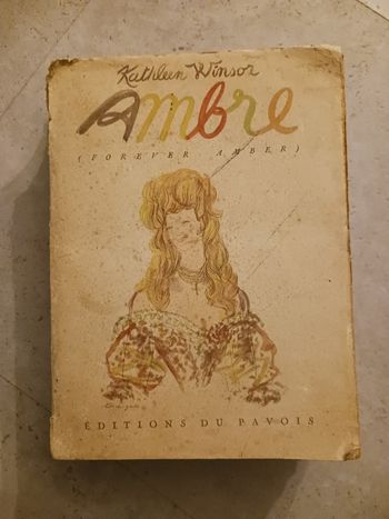 livre ancien Ambre Kathleen Winsor