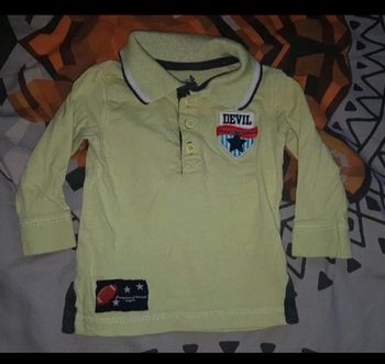 Polo 3-6mois devil child 0€50 -50% dès 2 achetés