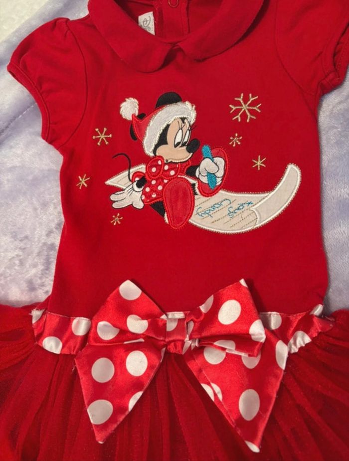 Belle robe de Noël Minnie - photo numéro 2