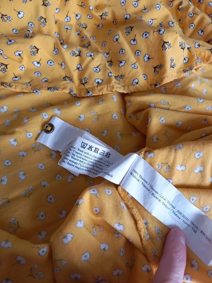 Robe d'été jaune TAO 10 ans - photo numéro 10