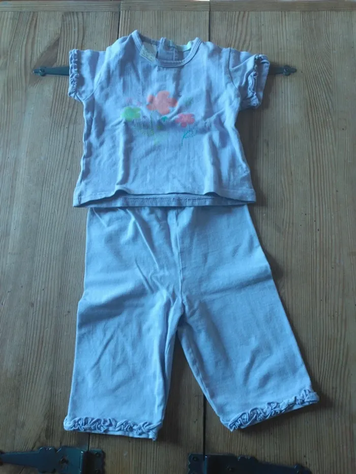 Petit Ensemble Fille 12 Mois
