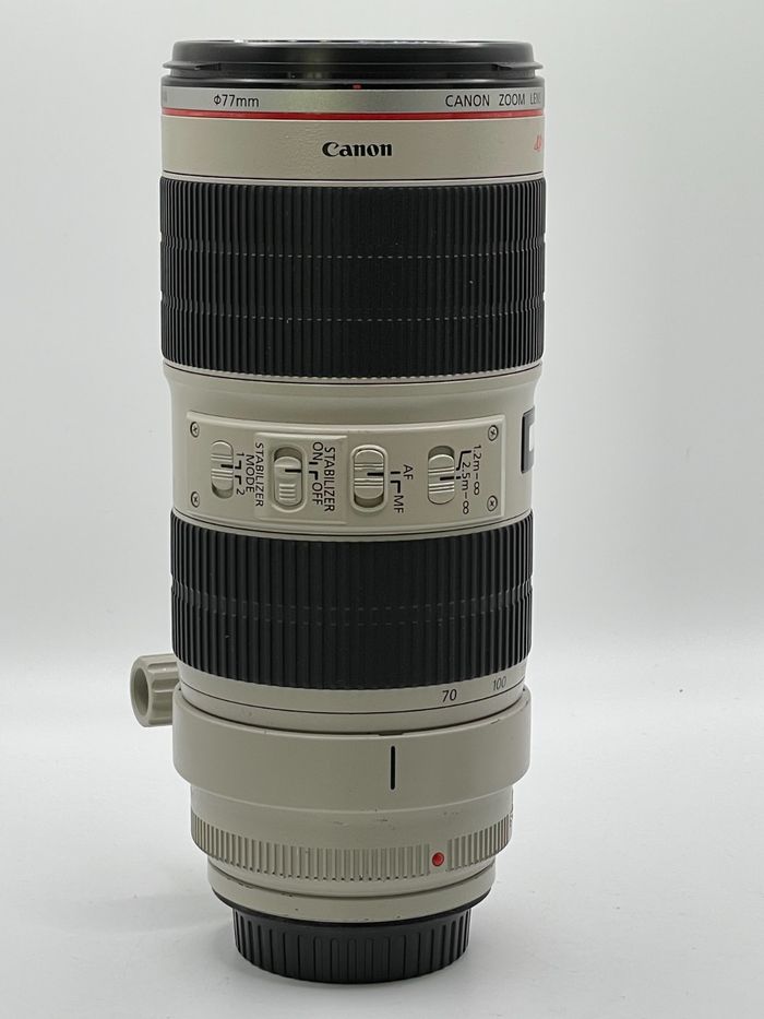 OBJECTIF CANON EF 70-200mm 1:2.8L IS USM II - E F 70-200mm f/2.8 L MARK2 - BON ÉTAT - photo numéro 2