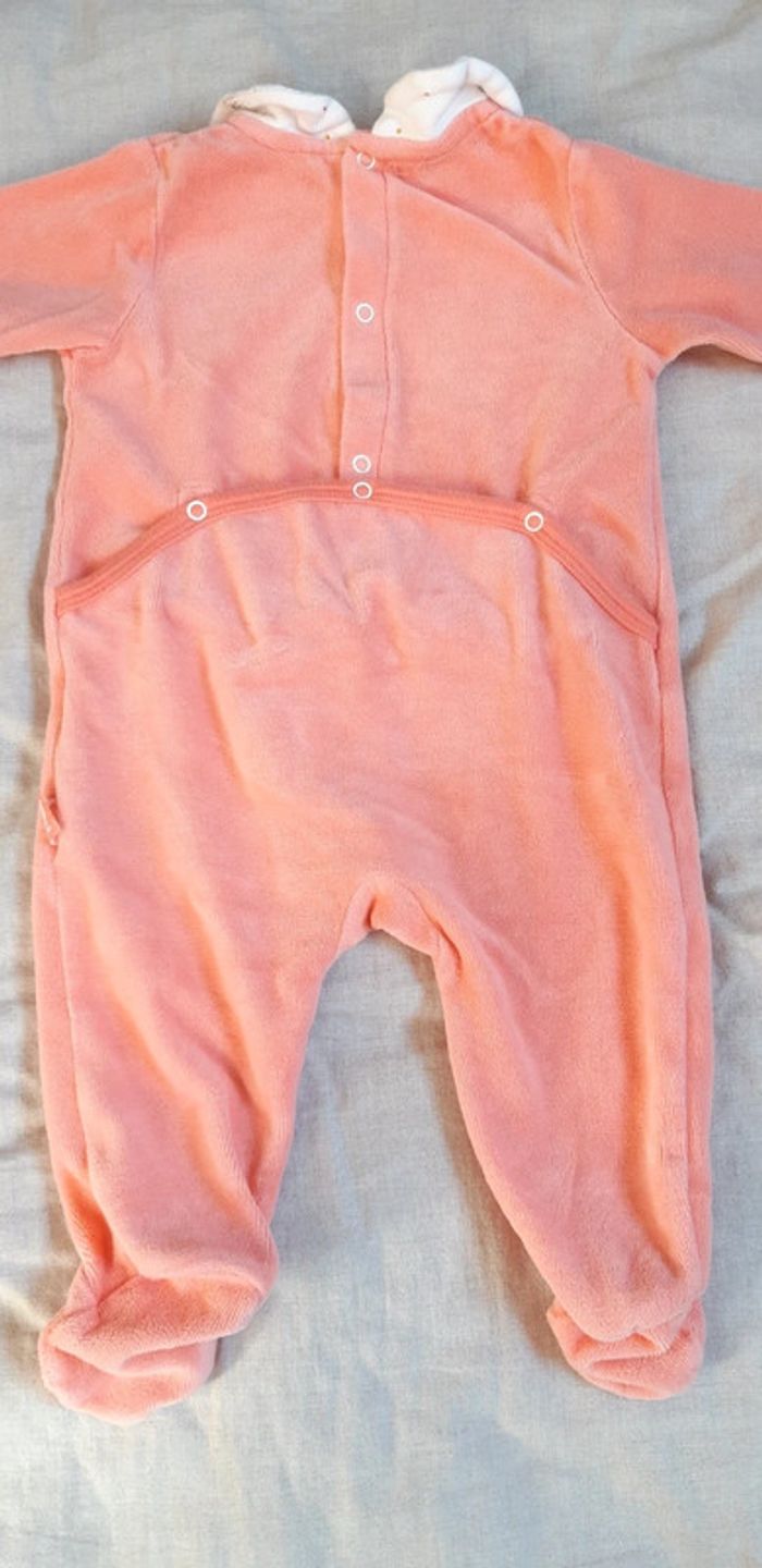 Pyjama velours 6 mois - photo numéro 2