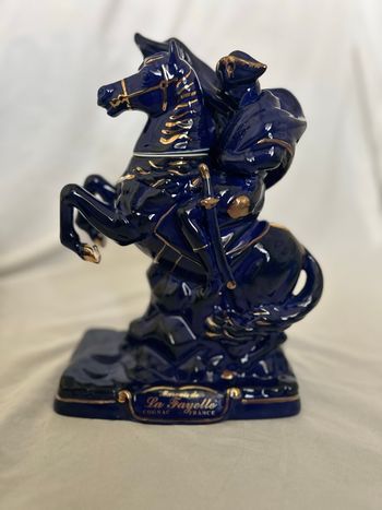 Statuette flacon de cognac Marquis de La Fayette 