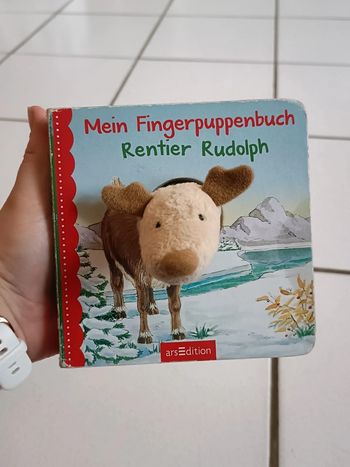 Rentier rudolph mein fingerpuppenbuch