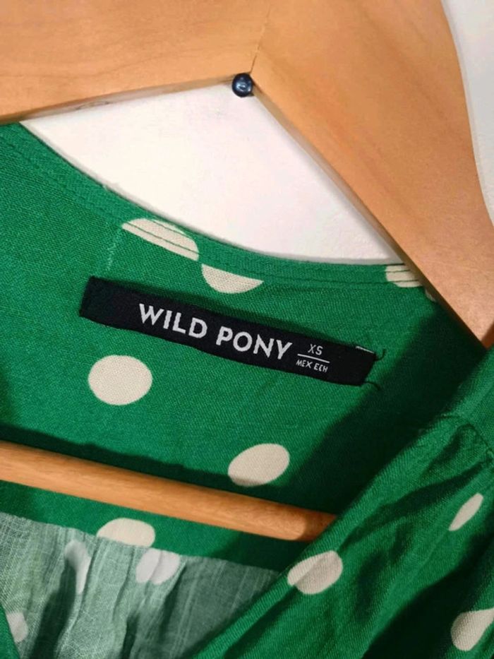 C6 robe verte Wild Pony XS - photo numéro 3
