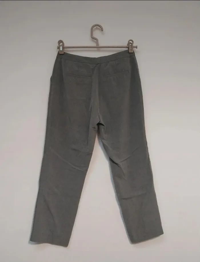 Pantalon gris tailleur Caroll 36 - photo numéro 2
