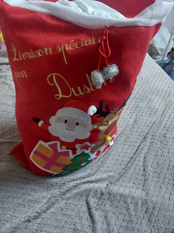 Hotte de Noël personnalisé