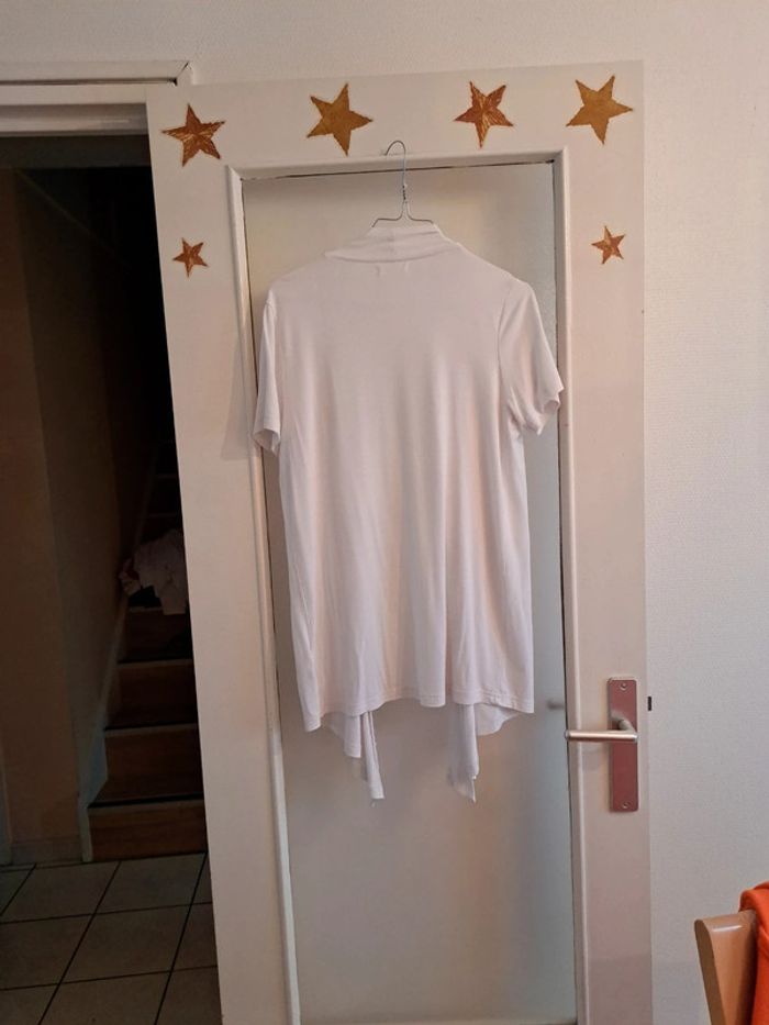 Gilet fluide manches courtes T38 - photo numéro 3