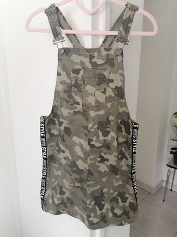 Robe salopette camouflage