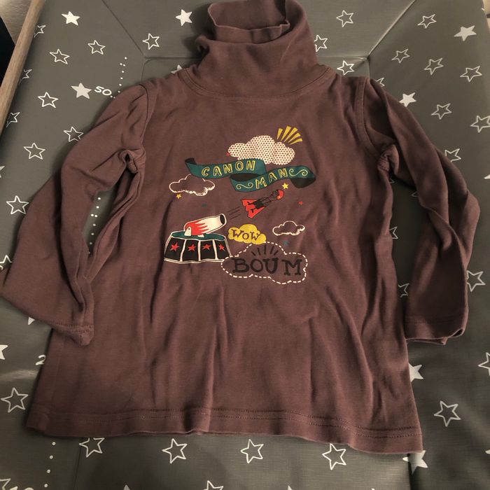 Tee shirt manches longues sergent major 4 ans