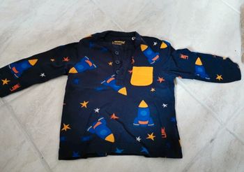 T-shirt à manches longues bébé garçon 9 mois comme neuf