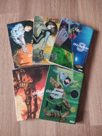 Lot 5 mangas Gunnm 