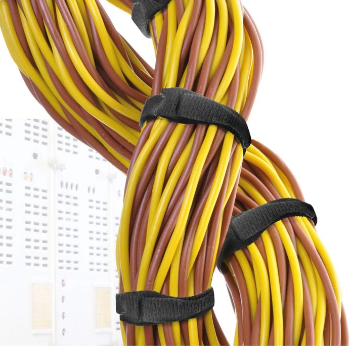 x 100 Colliers de serrage réutilisables VELCRO - 12mm x 200mm Neuf - photo numéro 5