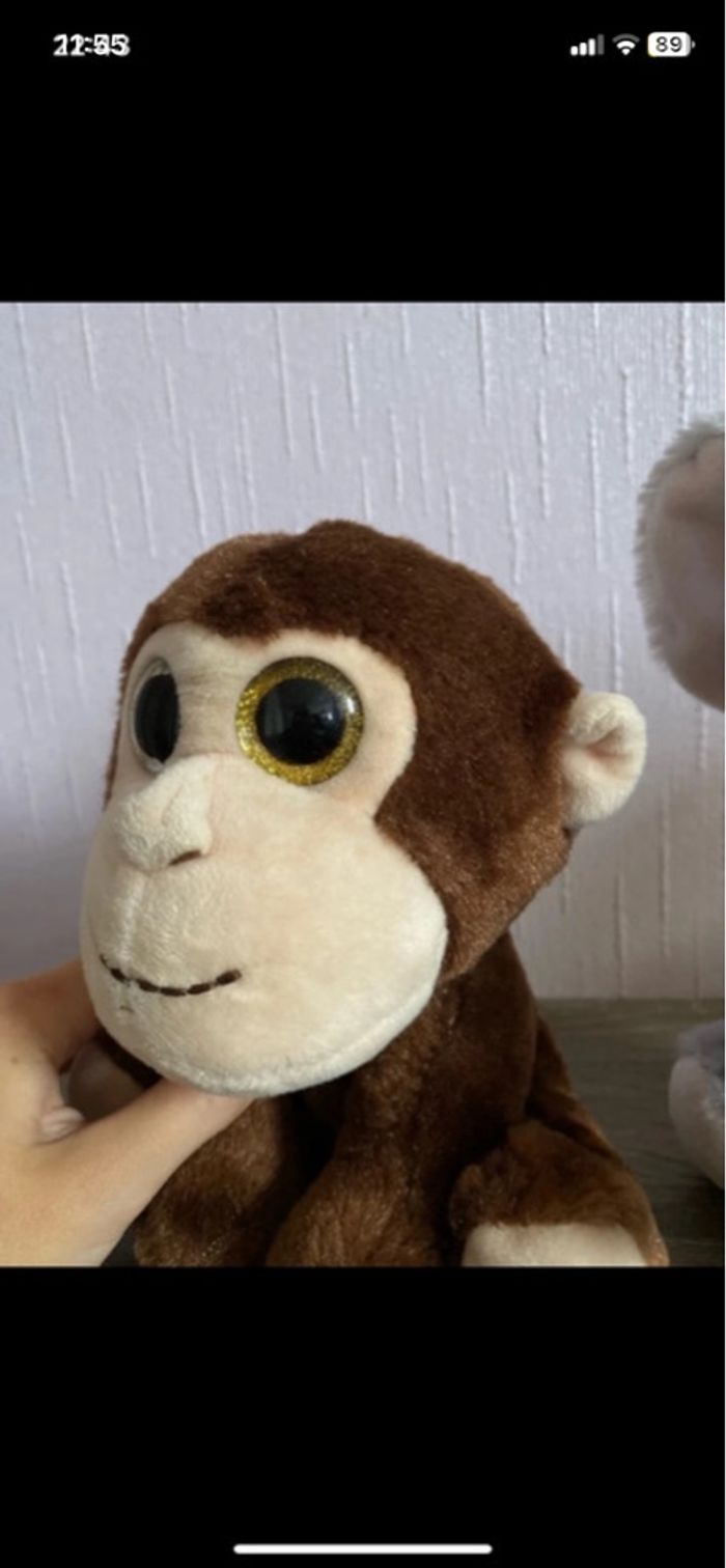 Lot de 2 peluches - photo numéro 2