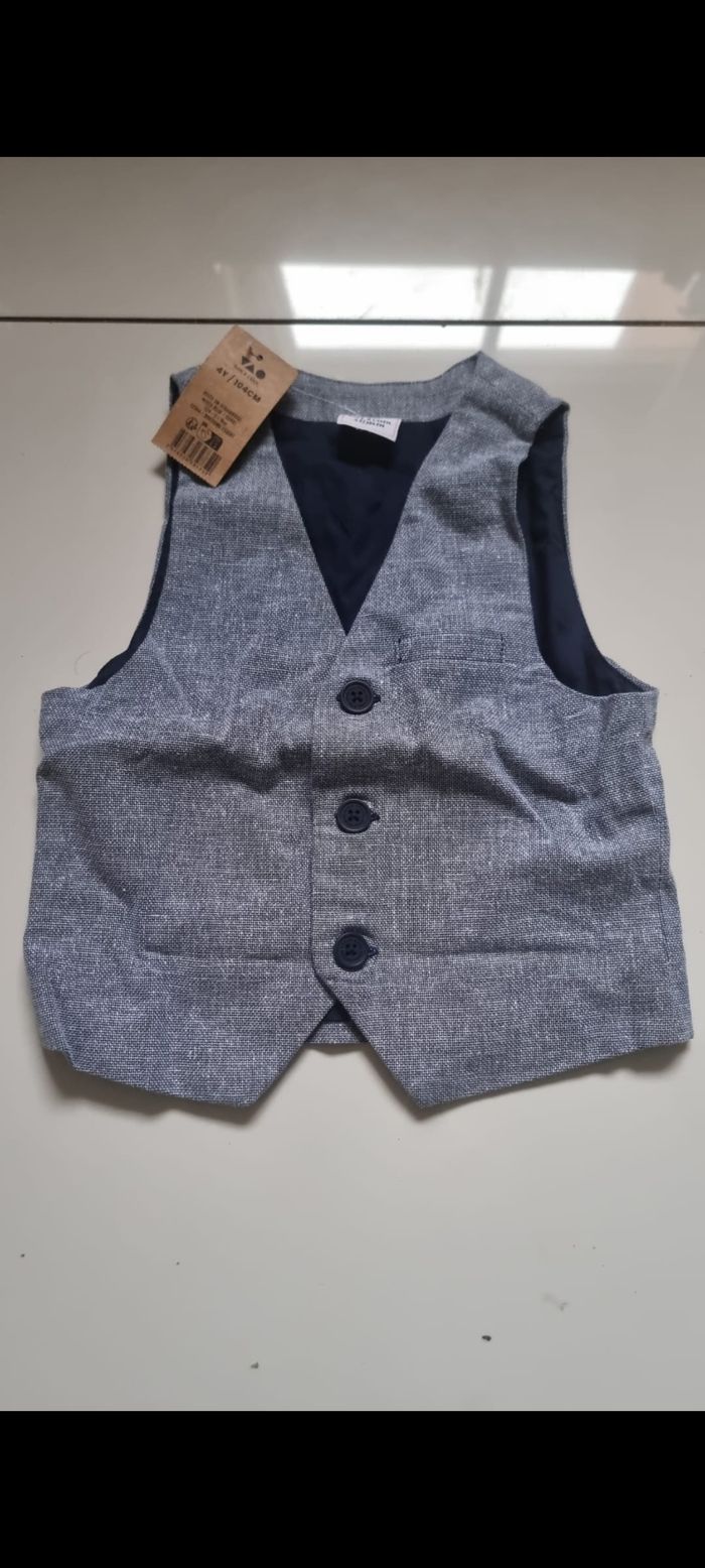 Gilet enfant tape à l'oeil taille 4 ans