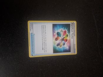Fortifiant Turbo carte Pokémon neuve