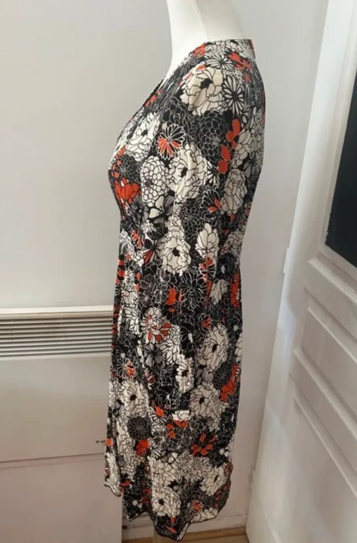 Kookaï, robe, imprimé, floral femme, taille 38 - photo numéro 2