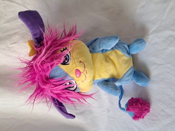 Peluche nounours lulu popples Spinmaster 2015 hauteur 24 cm