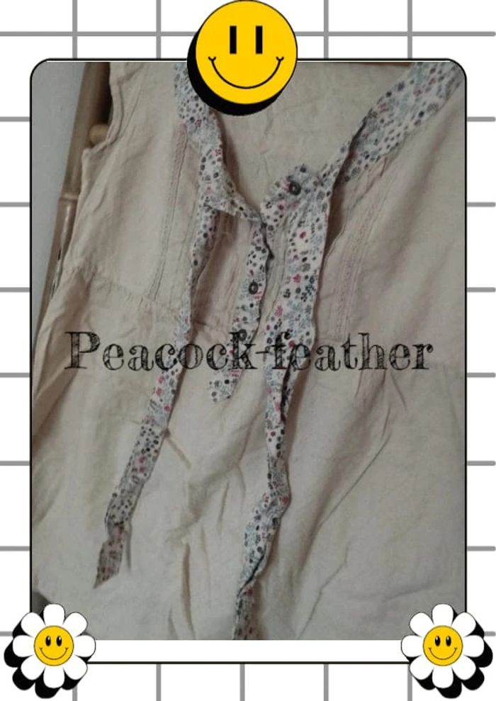 Blouse beige neuve 36 creeks - photo numéro 9