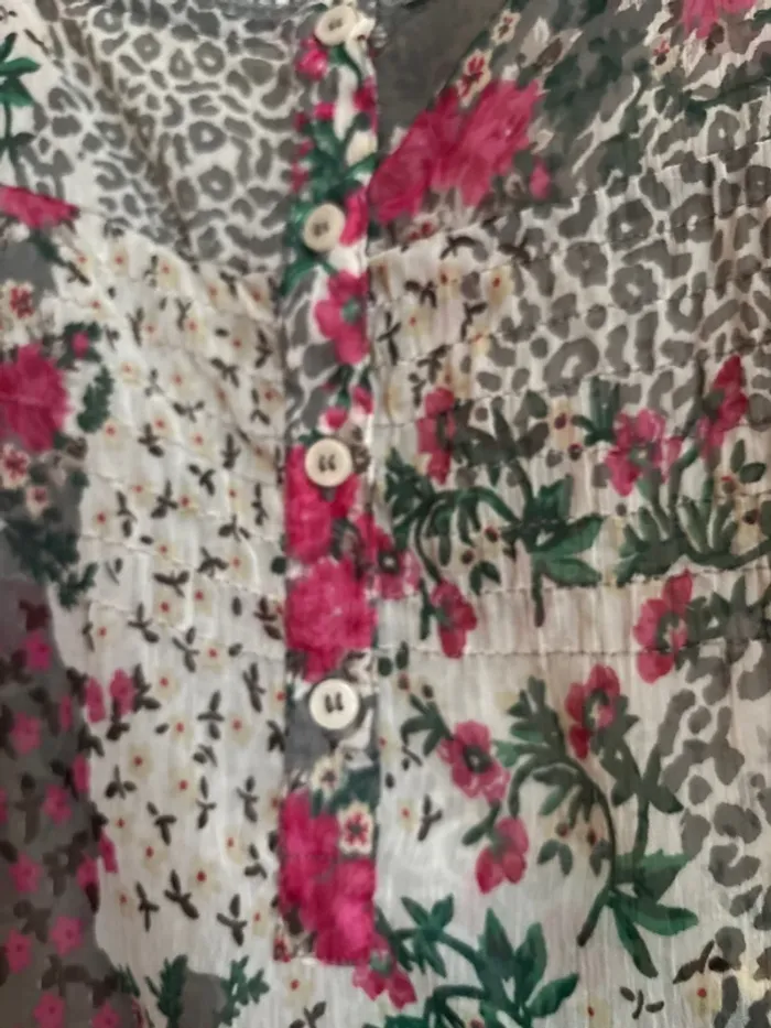 Blouse fleurie - photo numéro 4
