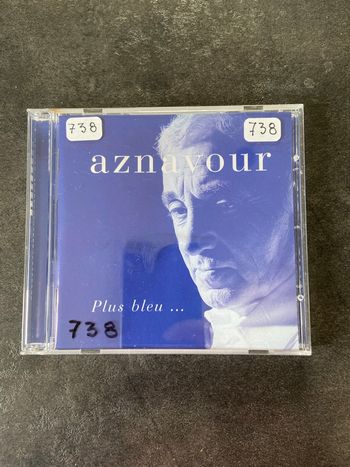 Album Charles Aznavour Plus bleu 