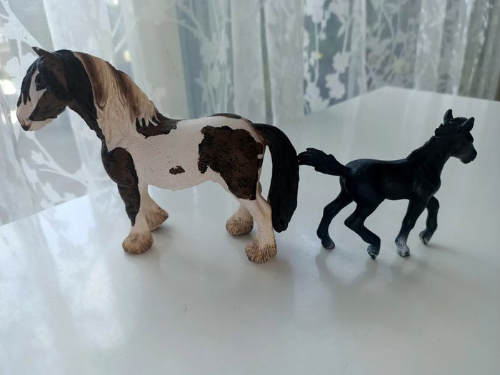 Lot de 9 chevaux et 5 poulains Schleich - photo numéro 9