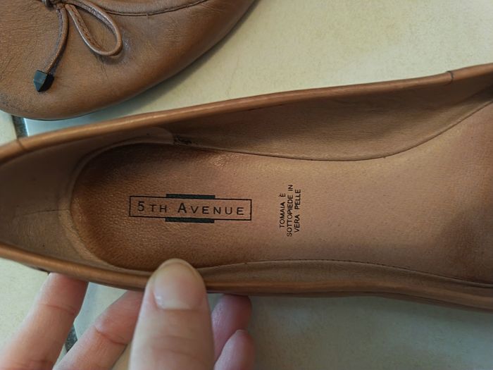 Ballerines marrons cuir T40 - photo numéro 5
