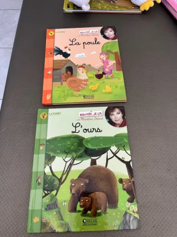 Livre CD de Marlène jobert poule et ours