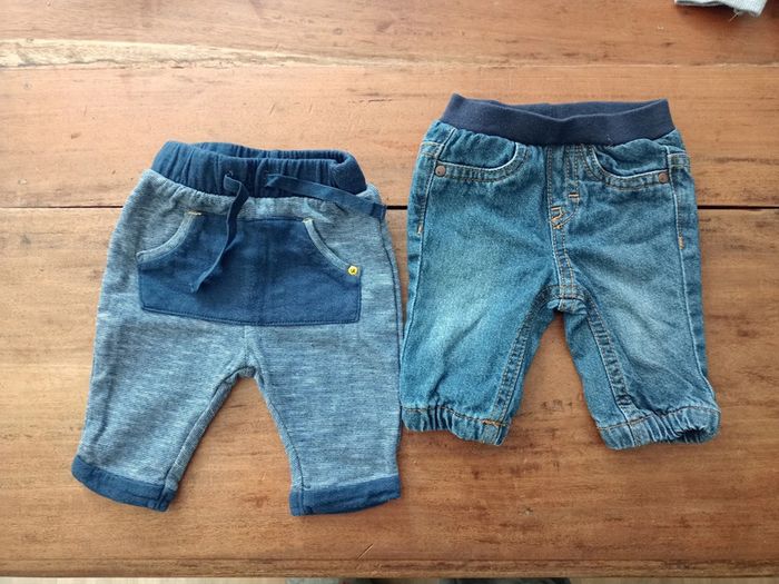 Lot pantalons 1 mois - photo numéro 2