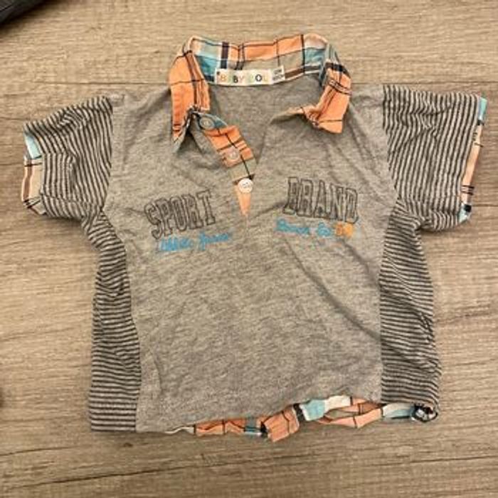 T-shirt polo 12 mois