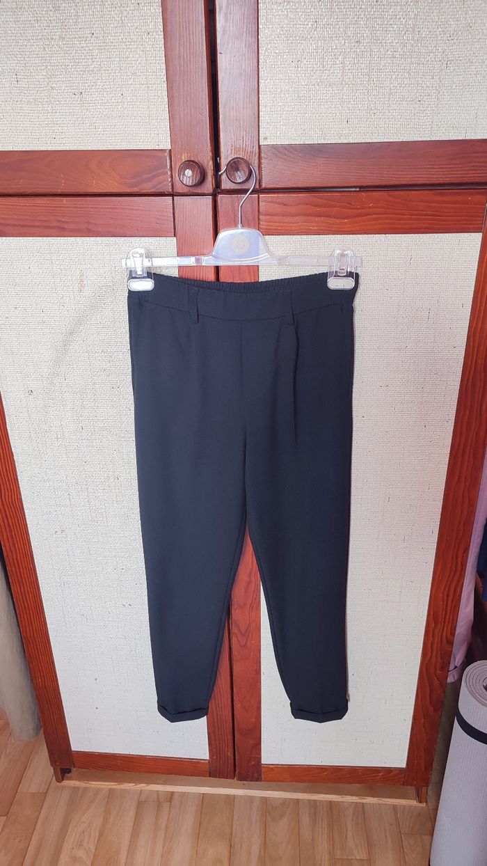 Pantalon cigarette noir taille 36 - photo numéro 4